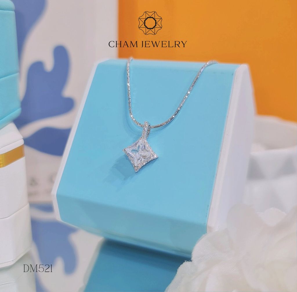 Dây Chuyền MK521-DK02 45cm CHAM JEWELRY, Chủ 6.0mm.