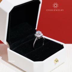 Nhẫn Nữ NN516 CHAM JEWELRY, Chủ 6.0mm (Barcode TNN1477).