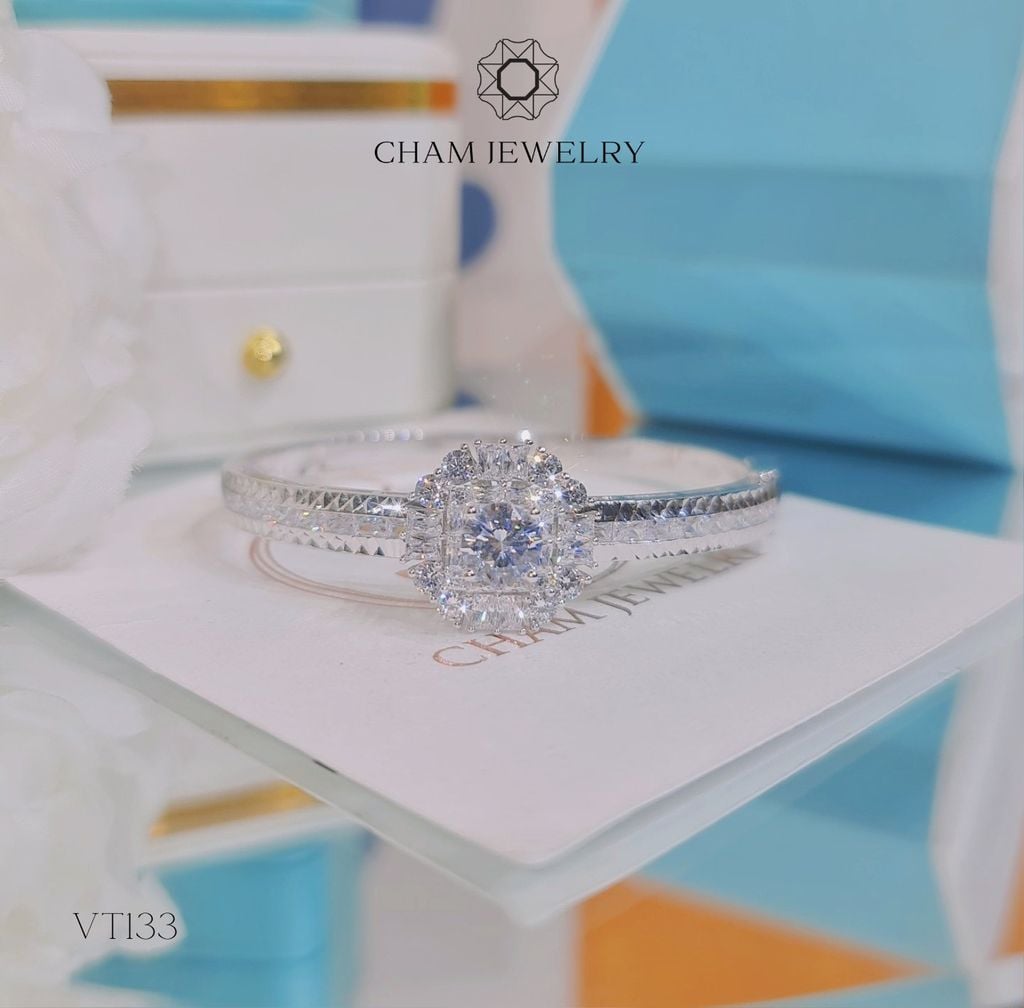 Vòng Tay VT133 CHAM JEWELRY, Chủ 6.5mm ( Barcode CV6355 ).