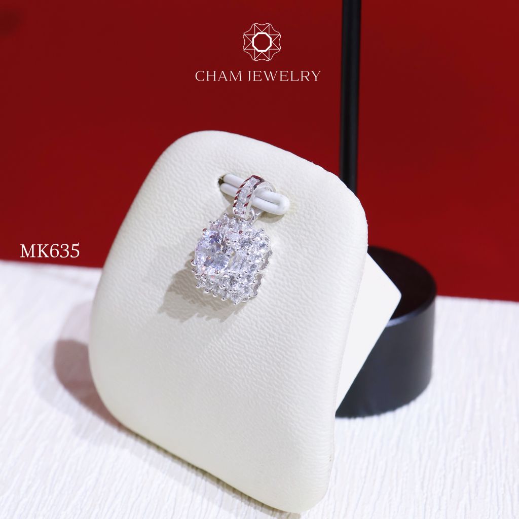 Mặt Dây Chuyền MK635 CHAM JEWELRY, Chủ 6.0mm Bản 10.0mm (Barcode TVB240M)