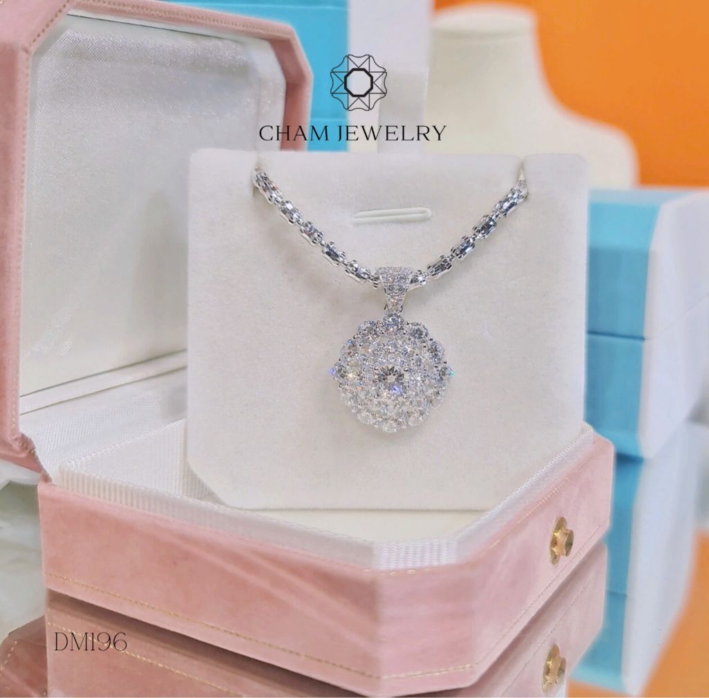 Dây Chuyền MK196-DK09 45cm CHAM JEWELRY, Chủ 6.0mm.