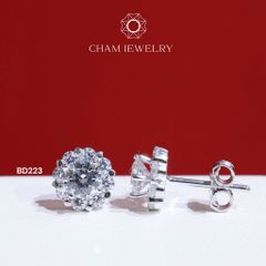 Hoa Tai BD223 CHAM JEWELRY, Chủ 5.0mm (Barcode TBD1215).