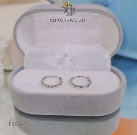 Hoa Tai BK129 CHAM JEWELRY (Barcode CYB1572).