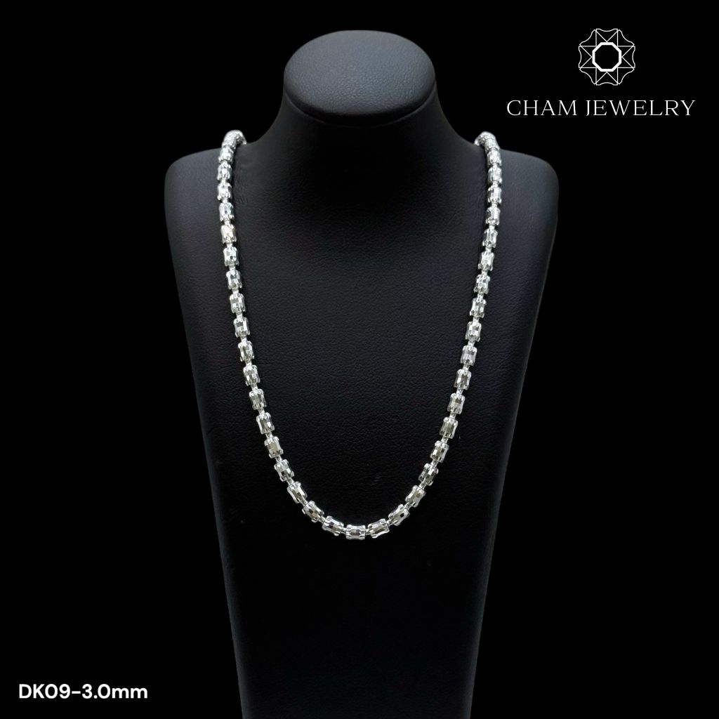 Dây Không Mặt CHAM JEWELRY DK09, Bi Ý 3.0mm (Barcode CH1D43- CDYR5011- CDYR501-CDU814).