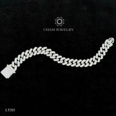 Lắc Tay LT205 CHAM JEWELRY, Bản 10.0mm (Barcode TLBC690-TLBC746).
