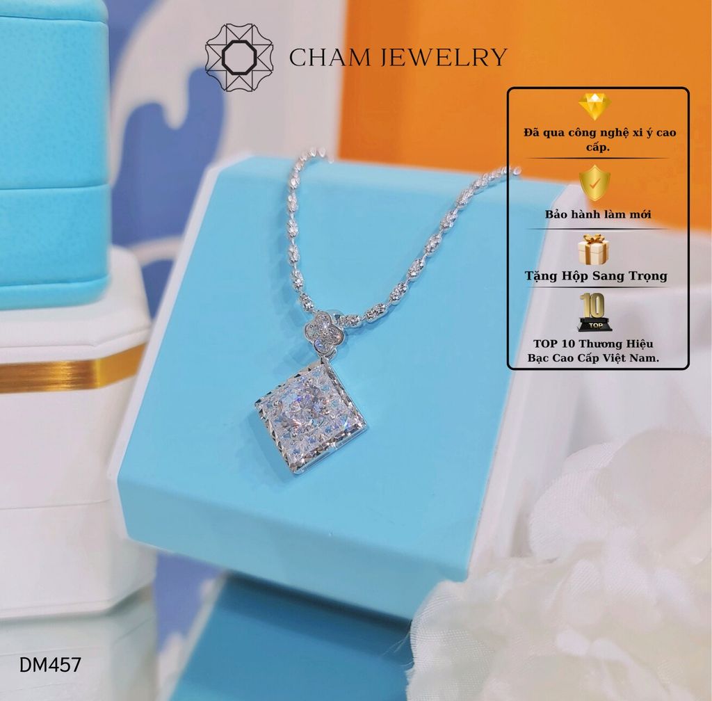 Dây Chuyền MK457-DK01 45cm CHAM JEWELRY, Chủ 5.5mm.