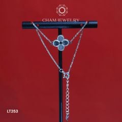 Lắc Tay LT253 CHAM JEWELRY, Free Size Bản 12.0mm ( Barcode CRT73)