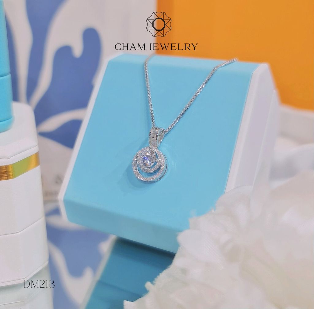 Dây Chuyền MK213-DK05 45cm CHAM JEWELRY, Chủ 6.0mm.
