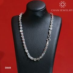 Dây Xoắn DX49 CHAM JEWELRY, Dây Xoắn Lá Tròn Bản 4.0mm (Barcode TDBC715).