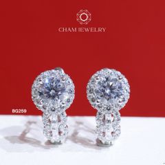Hoa Tai BG259 CHAM JEWELRY, Chủ 5.0mm (Barcode TBG922).