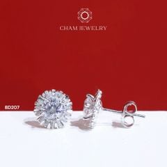 Hoa Tai BD207 CHAM JEWELRY , Chủ 5.0mm (Barcode TBD1178).