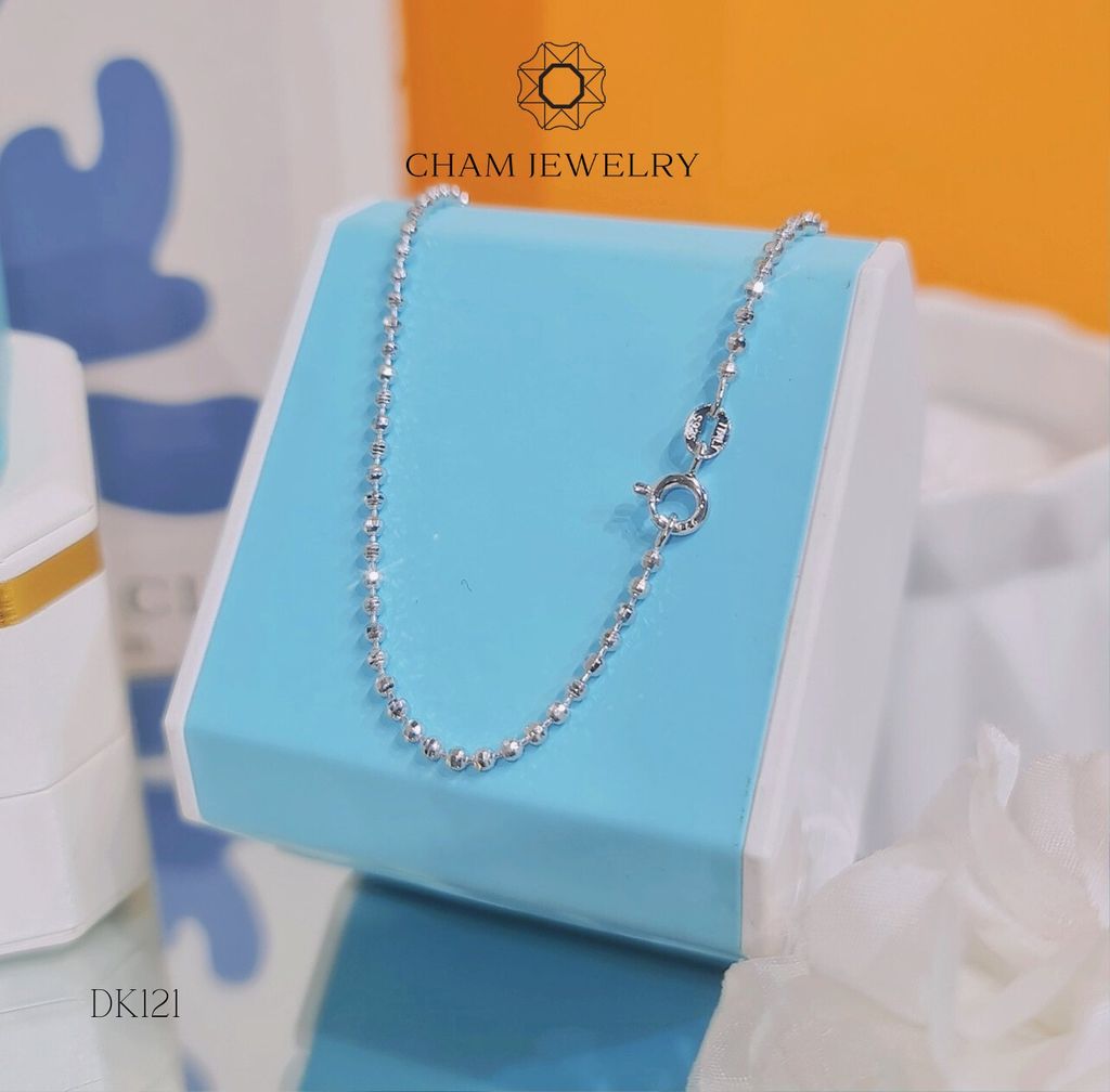 Dây Chuyền DK121 CHAM JEWELRY, Dây Bi Ý 2.0mm (Barcode CHD90).