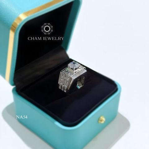 Nhẫn Nam NA54 CHAM JEWELRY, Chủ 7.5mm (Barcode TNNA398).