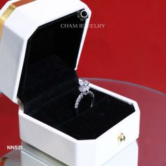 Nhẫn Nữ NN531 CHAM JEWELRY, Chủ 5.5mm (Barcode TNN1497).
