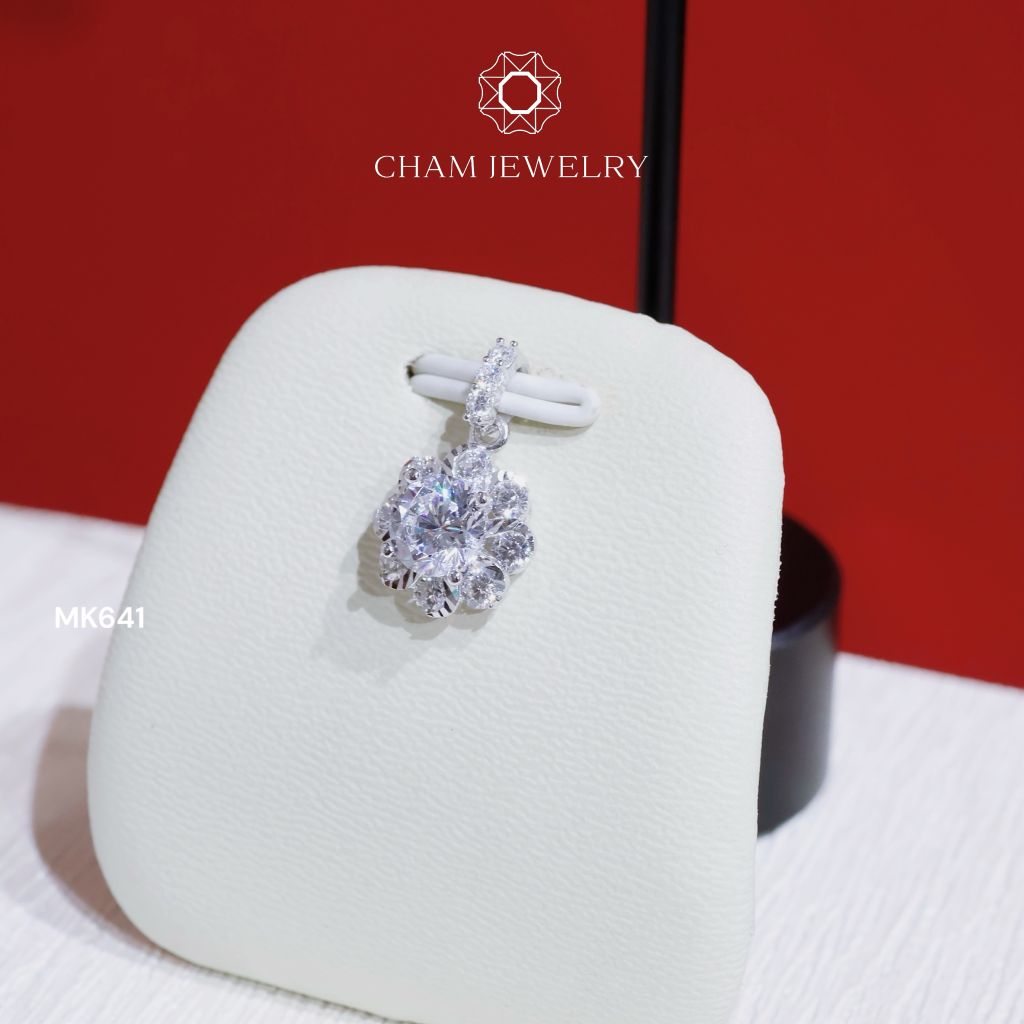 Mặt Dây Chuyền MK641 CHAM JEWELRY, Chủ 6.5mm (Barcode TMA1750)