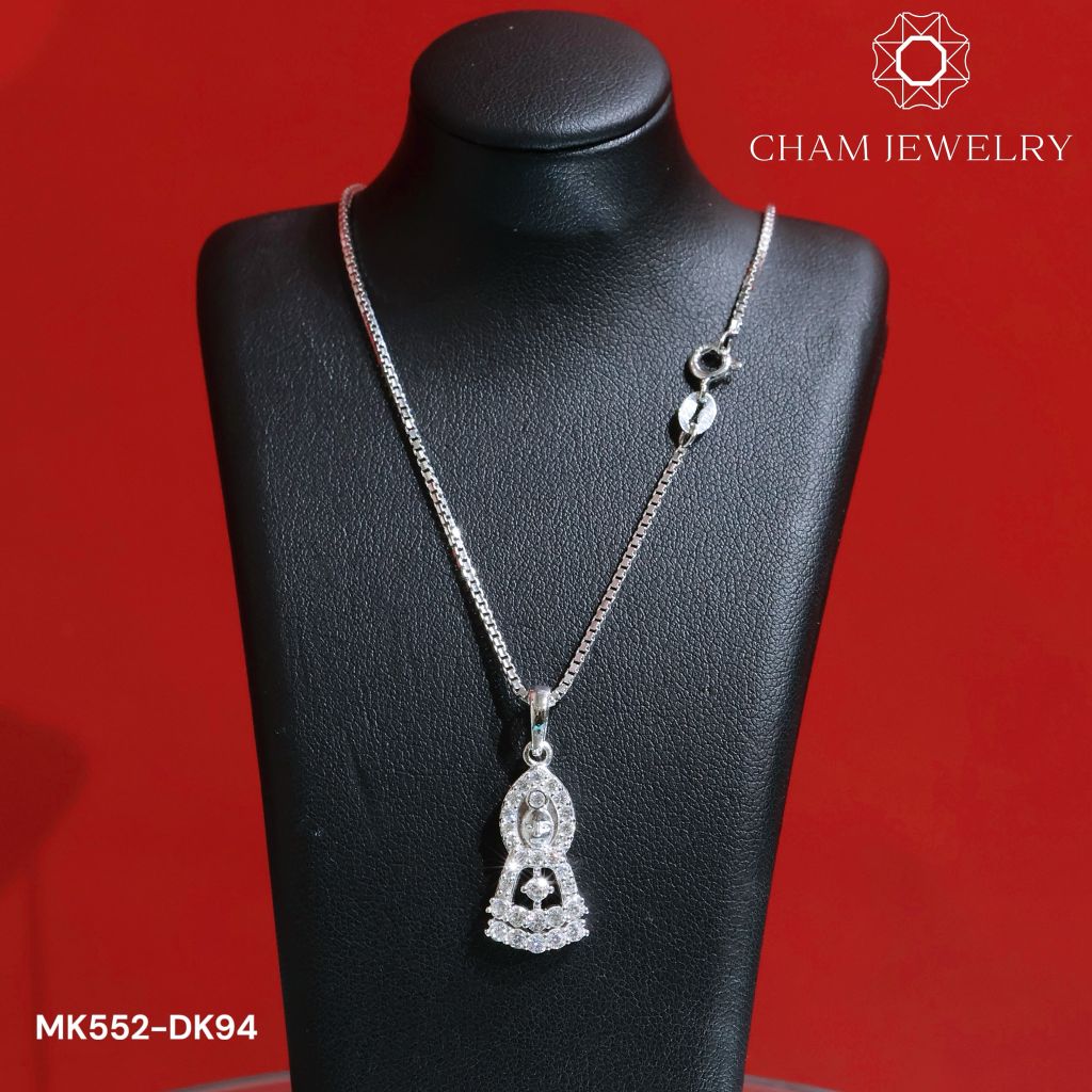 Dây Chuyền MK552-DK94 45CM CHAM JEWELRY, Mặt Phật