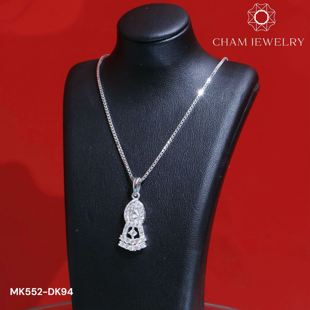 Dây Chuyền MK552-DK94 45CM CHAM JEWELRY, Mặt Phật