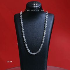 Dây Xoắn DX48 CHAM JEWELRY, Dây Xoắn Hoa Bản 4.0mm (Barcode TDBC777).
