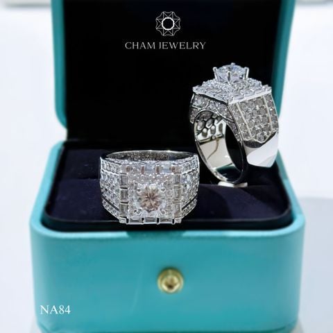 Nhẫn Nam NA84 CHAM JEWELRY, Chủ 7.0mm (Barcode CPCNN31).