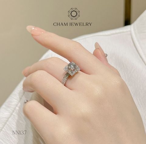 Nhẫn NN137 CHAM JEWELRY, Chủ 6.0mm.