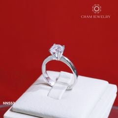 Nhẫn Nữ NN553 CHAM JEWELRY, Chủ 6.0mm (Barcode TNN1530)