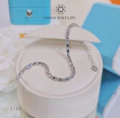 Lắc Tay CHAM JEWELRY LT119, Lắc Bi Ý 3.0mm Free Size (Barcode TLT995).