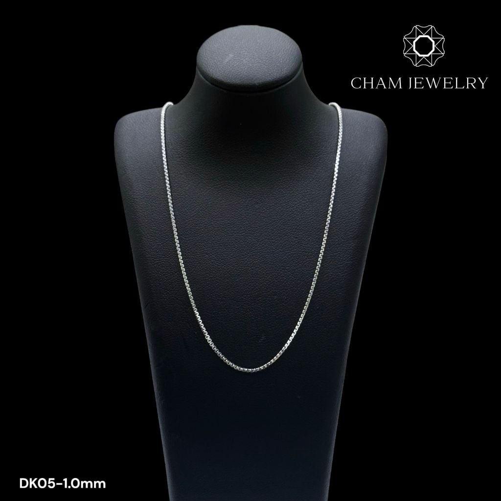 Dây Chuyền DK05 CHAM JEWELRY, Dây Mì Hàn Quốc 1.0mm (Barcode CDYR85- CDYR0411-TDY538-CDYR354-CMK5DY78-TDY619-CDAYY191).