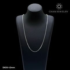 Dây Chuyền DK05 CHAM JEWELRY, Dây Mì Hàn Quốc 1.0mm (Barcode CDYR85- CDYR0411-TDY538-CDYR354-CMK5DY78-TDY619-CDAYY191).