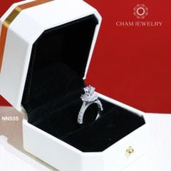 Nhẫn Nữ NN535 CHAM JEWELRY, Chủ 5.5mm (Barcode TNN1500)
