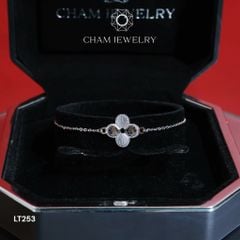 Lắc Tay LT253 CHAM JEWELRY, Free Size Bản 12.0mm ( Barcode CRT73)