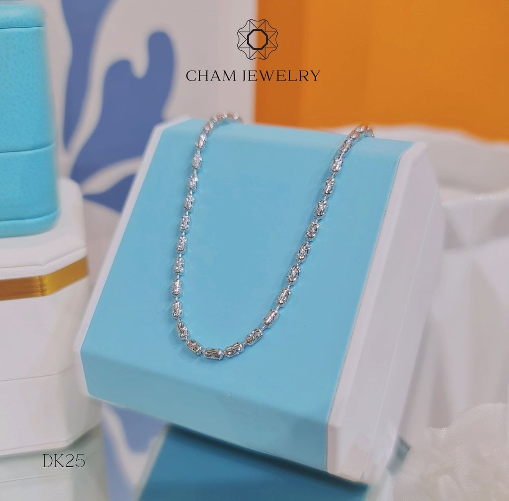 Dây Không Mặt CHAM JEWELRY DK25, Bản 2.0mm