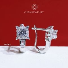Hoa Tai BG262 CHAM JEWELRY, Chủ 4.5mm.