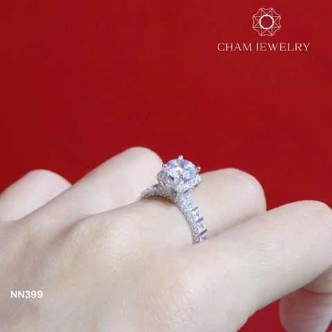 Nhẫn NN399 CHAM JEWELRY ,Chủ 7.0mm ( Barcode TNN705)