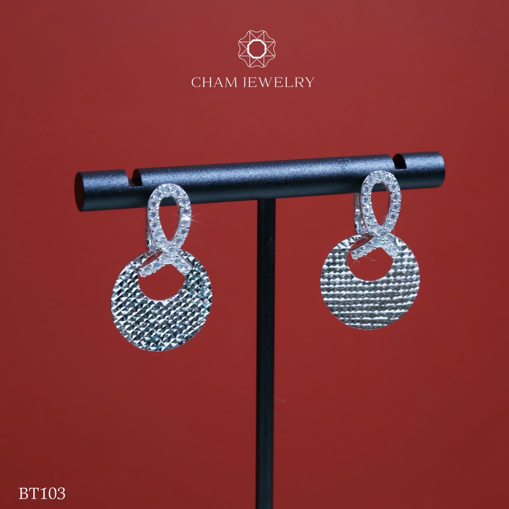 Hoa Tai BT103 CHAM JEWELRY (Barcode TBT641).