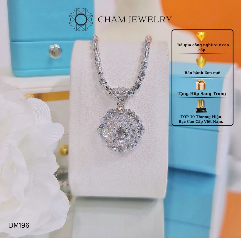 Dây Chuyền MK196-DK09 45cm CHAM JEWELRY, Chủ 6.0mm.