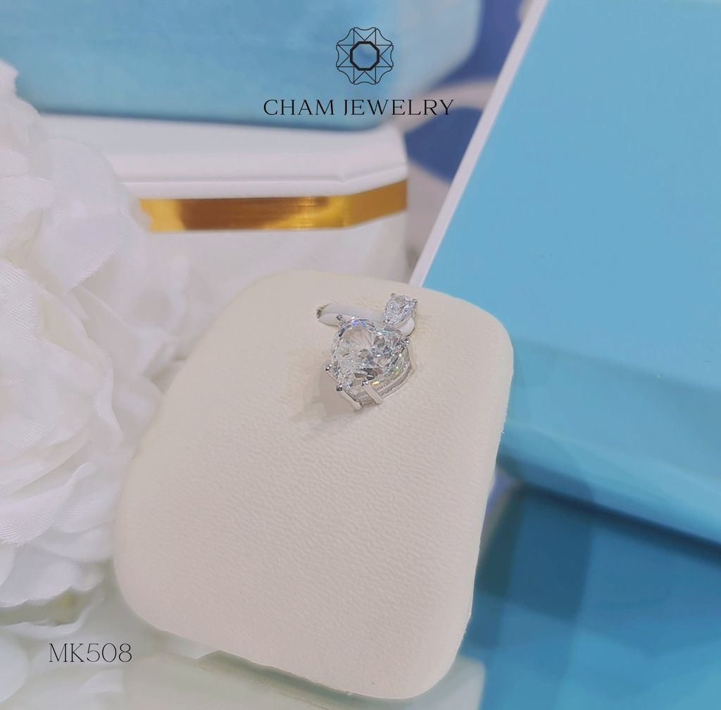 Mặt Dây Chuyền MK508 CHAM JEWELRY, Chủ 9.0mm Đá Nam Phi Cao Cấp  (Barcode TMA1633).