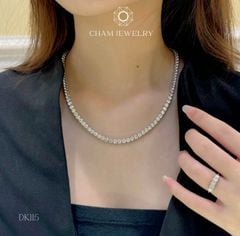 Dây Chuyền KP10 CHAM JEWELRY, Dây Tennis 4.0ly (Barcode TDK01-TDK02).