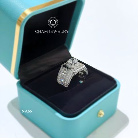 Nhẫn Nam NA66 CHAM JEWELRY, Chủ 7mm (Barcode NTNN71).
