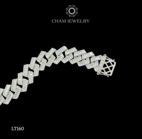 Lắc Tay LT160 CHAM JEWELRY, Bảng 14mm (Barcode TLBC448).