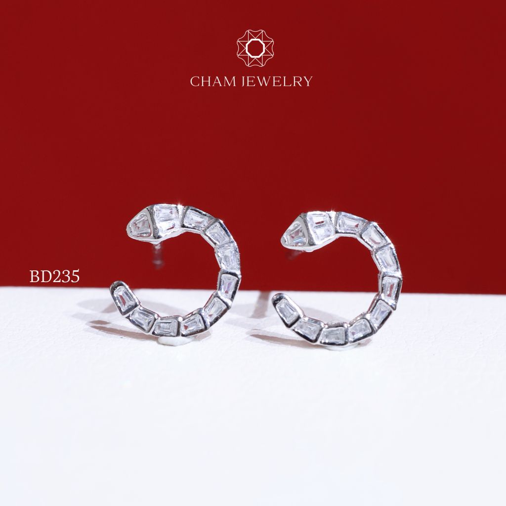 Hoa Tai BD235 CHAM JEWELRY (Barcode TBD1237).
