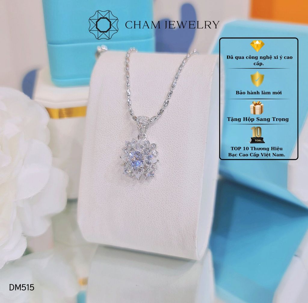 Dây Chuyền MK515-DK108 45cm CHAM JEWELRY, Chủ 5.5mm.