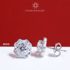 Hoa Tai BD241 CHAM JEWELRY,Chủ 5.0mm