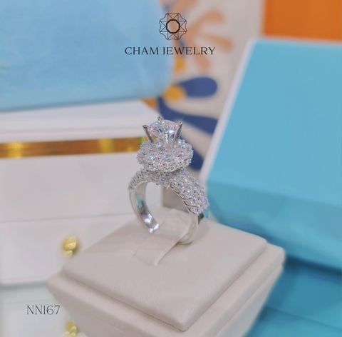 Nhẫn CHAM JEWELRY NN167, Chủ 6.5 (Barcode TNN1467).