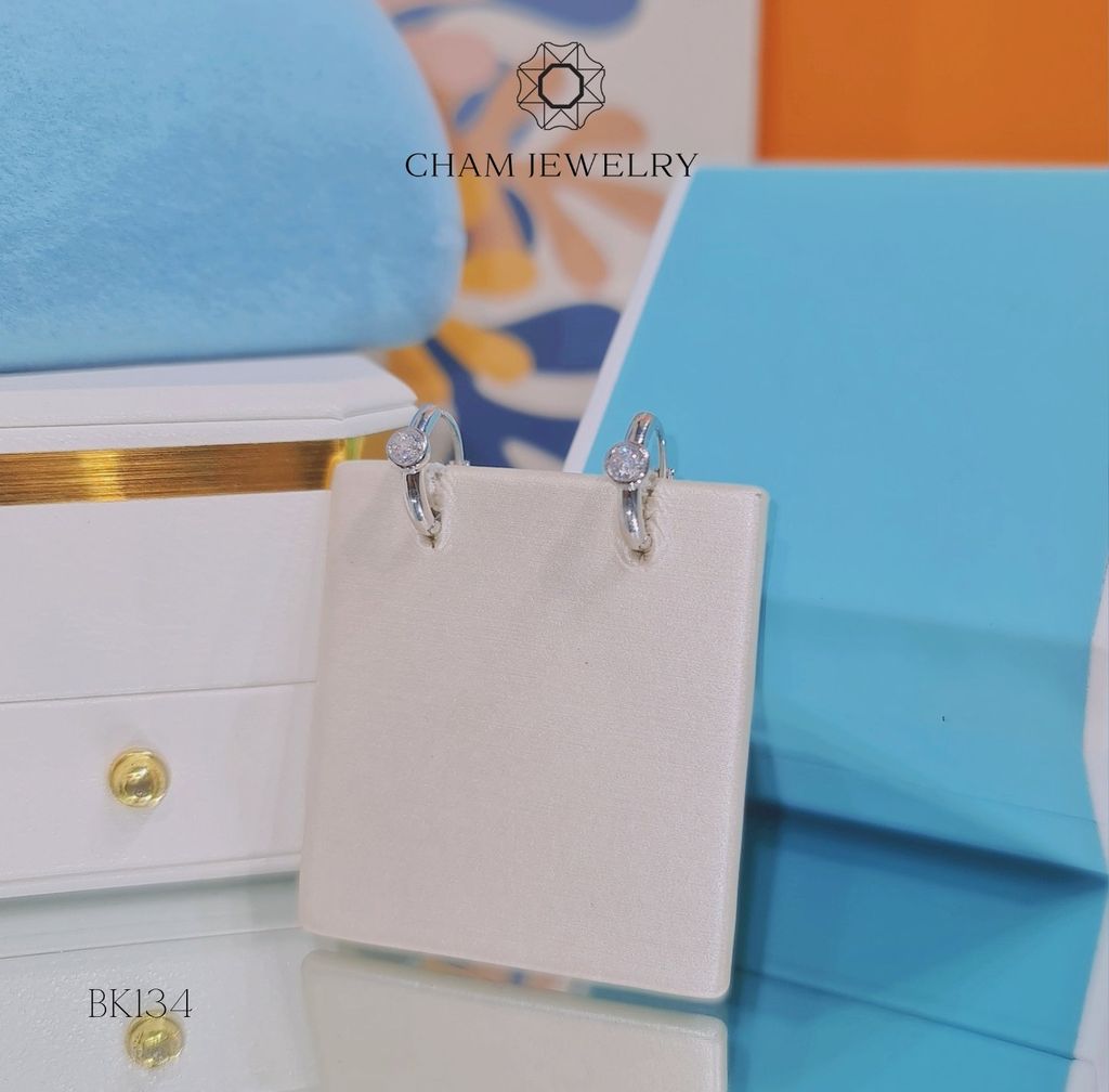 Hoa Tai BK134 CHAM JEWELRY.