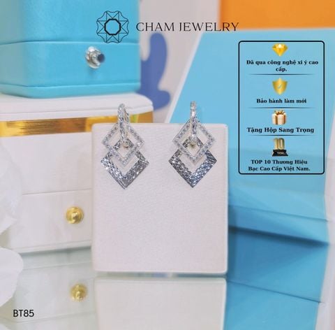 Hoa Tai BT85 CHAM JEWELRY (Barcode TBT631).
