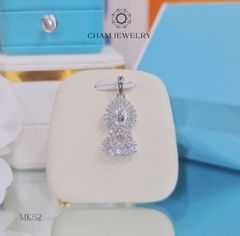 Mặt Dây Chuyền CHAM JEWELRY MK52, Mặt Phật Bà.