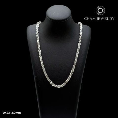 Dây Chuyền CHAM JEWELRY DX23, Bản 3.0mm ( Barode TDBC713).