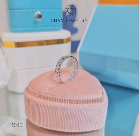 Nhẫn CHAM JEWELRY NM51, Nhẫn Kim Tiền ( Barcode TNDT12).