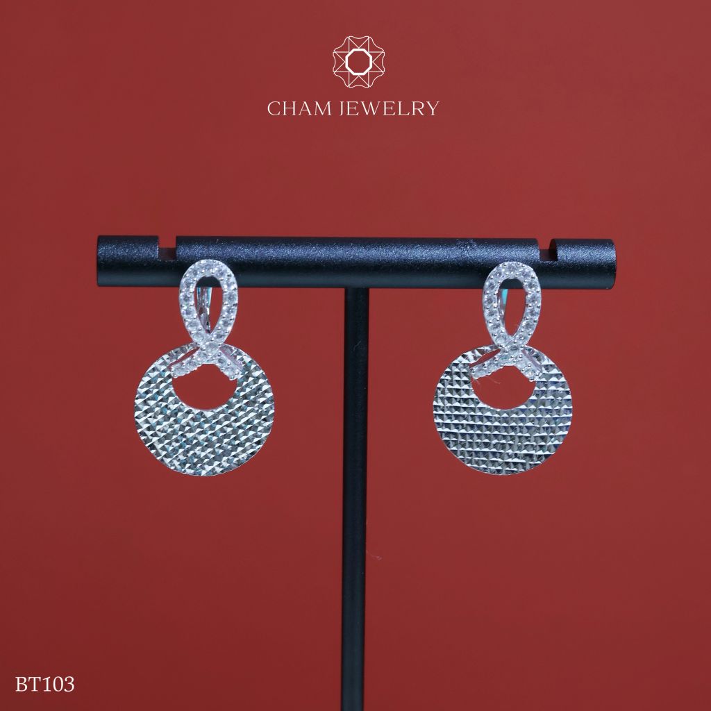 Hoa Tai BT103 CHAM JEWELRY (Barcode TBT641).