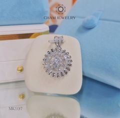 Mặt Dây Chuyền MK597 CHAM JEWELRY, Chủ 6.0mm (Barcode TMA1714).